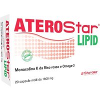 Stardea Aterostar Lipid - Integratore per il colesterolo e il cuore, 20 capsule molli