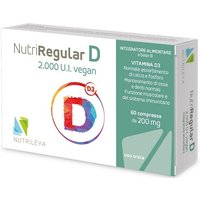 Nutrileya Nutriregular D 2000ui Vegan 60 Compresse