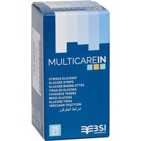 Strisce Misurazione Glicemia Multicare In Glucosio Elettrodo 25 Pezzi