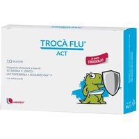 Uriach Troca flu act - Integratore per le difese immunitarie dei bambini, 10 bustine