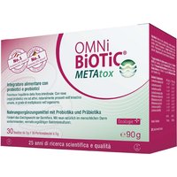 Institut Allergosan OmniBiOTiC - METAtox Integratore con Probiotici e Prebiotici, 30 Bustine