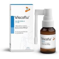 Pharma Line Viscoflu gola 20 ml - Spray con azione emolliente e protettiva, 1 flacone