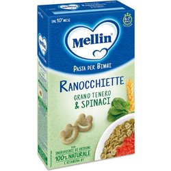 Mellin Pasta Per Bimbi Ranocchiette Con Spinaci 280g 10 Mesi+