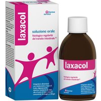 Valderma Laxacol - Integratore a base di Valderma olio di semi di lino per il transito, 200 ml