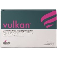 Eberlife Farmaceutici Vulkan Integratore L-Arginina e Coenzima Q10 Energia e Tono, 20 Bustine