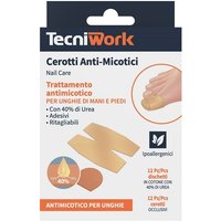 Tecniwork Cerotto Antimicosi Urea 12 Pezzi + 12 Fixing