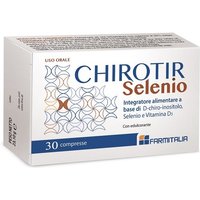 Farmitalia Chirotir - Selenio Integratore Alimentare, 30 Compresse