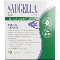 SAUGELLA ACTI3 SALVIETTINE10PZ