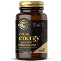 Solgar Cellular Energy - Integratore per l'energia cellulare con vitamine B e C, 28 capsule