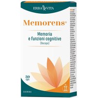 Erba Vita Exerens - Memorens Integratore Memoria e Funzioni Cognitive, 30 Capsule