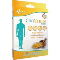 Budetta Farma CliaNature Patch Sollievo dal Dolore da Traumi e Contusioni, 10 Cerotti