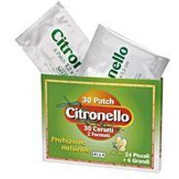 Sella Citronello - Cerotto Protezione Naturale Anti-Zanzare, 30 cerotti