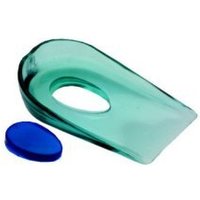 Tecniwork Talloniera con foro - Talloniera in gel per spina calcaneare, 1 paio misura S