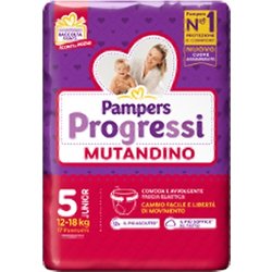 Fater Pampers Progressi Mutandina Junior 17 Pezzi