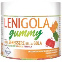 Lenigola Gummy Integratore Benessere Gola in Caramelle Vari Gusti, 30 Gommose