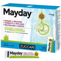 Zuccari Mayday Sospensione per Uso Orale alla Menta Bruciore Reflusso e Acidità, 12 Bustine