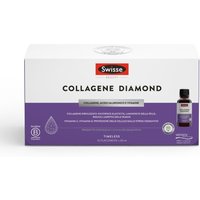 Swisse Beauty - Collagene Diamond Integratore di Collagene Acido Ialuronico Vitamine e Minerali, 10 Flaconcini
