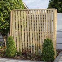 Shedstore Deal Enjoy 69% Off Forest 6 x 6 Pressure Treated Garden Screen