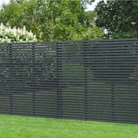 Shedstore Enjoy a 46% Discount on Forest 6ft x 6ft Contemporary Grey Fence Panel