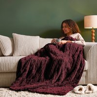 Silentnight Luxury Super Cosy Heated Throw - Forest Green