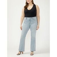 Women's Suki Mid Rise Bootcut Luxe Stretch Jeans Plus Size (Golden Hour) Size 24W by Silver Jeans