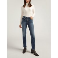 Women's Elyse Mid Rise Straight Leg Jeans (Indigo) Size 32 by Silver Jeans