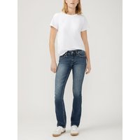 Women's Suki Mid Rise Slim Bootcut Jeans (Indigo) Size 32 by Silver Jeans