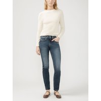 Women's Suki Mid Rise Straight Leg Jeans (Indigo) Size 27 by Silver Jeans