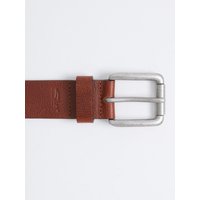 Pebbled Leather Men's Belt (Black) by Silver Jeans