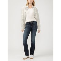 Women's Suki Mid Rise Slim Bootcut Jeans (Indigo) Size 32 by Silver Jeans