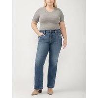 Women's Avery High Rise Trouser Leg Jeans Plus Size (Folk) Size 22W by Silver Jeans