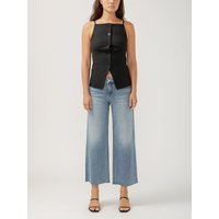 Women's Suki Mid Rise Wide Leg Luxe Stretch Jeans (Indigo) Size 36 by Silver Jeans