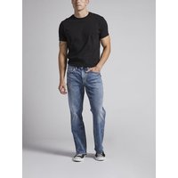 Men's Zac Relaxed Fit Straight Leg Jeans (Indigo) Size 28 by Silver Jeans