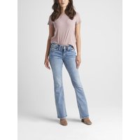 Women's Suki Mid Rise Bootcut Jeans (Indigo) Size 32 by Silver Jeans