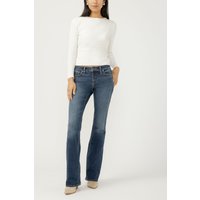 Women's Elyse Mid Rise Bootcut Jeans (Atlantic Shores) Size 27 by Silver Jeans