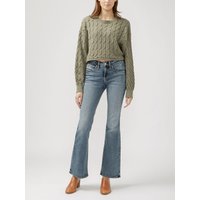 Women's Suki Mid Rise Bootcut Luxe Stretch Jeans (Indigo) Size 31 by Silver Jeans