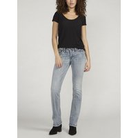 Women's Suki Mid Rise Slim Bootcut Jeans (Indigo) Size 32 by Silver Jeans