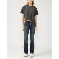 Women's Suki Mid Rise Bootcut Jeans (Indigo) Size 31 by Silver Jeans