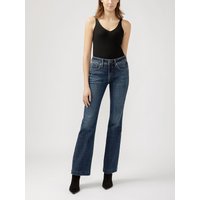 Women's Suki Mid Rise Bootcut Luxe Stretch Jeans (Indigo) Size 32 by Silver Jeans