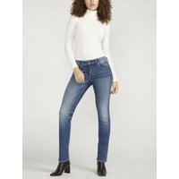 Women's Suki Mid Rise Straight Leg Jeans (Indigo) Size 32 by Silver Jeans