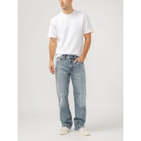 Men's Zac Relaxed Fit Straight Leg Luxe Heritage Jeans (Indigo) Size 40 by Silver Jeans