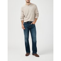 Men's Zac Relaxed Fit Straight Leg Jeans (Indigo) Size 42 by Silver Jeans