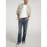 Men's Gordie Loose Fit Straight Leg Jeans (Indigo) Size 40 by Silver Jeans