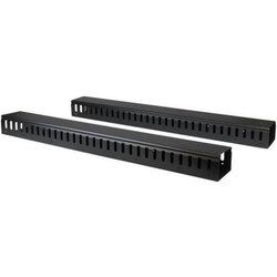 Startech.Com Pannello Gestione Cavi Orizzontale Per Armadi Rack 40U - Sistema Gestione Passacavi Con Ganci - CMVER40UF Startech.Com Pannello Gestione Cavi Orizzontale Per Armadi Rack 40U - Sistema Gestione Passacavi Con Ganci - CMVER40UF