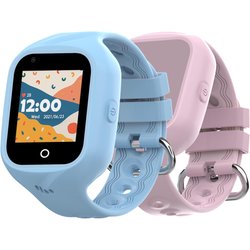 Celly Kidswatch 4G Reloj Smartwatch Para NiñOs 2 Correas Rosa Y Azul Celly Kidswatch 4G Reloj Smartwatch Para NiñOs 2 Correas Rosa Y Azul