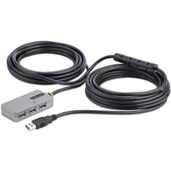 Startech.Com Cavo Di Prolunga Usb 3.0 Da 10M Con Hub Di Estensione A 4 Porte USB-A - Cavo Extender Usb Attivo Alimentato - Alimentatore Opzionale Da 20W Incluso - Protezione Esd (U01043-USB-EXTENDER) Startech.Com Cavo Di Prolunga Usb 3.0 Da 10M Con Hub Di Estensione A 4 Porte USB-A - Cavo Extender Usb Attivo Alimentato - Alimentatore Opzionale Da 20W Incluso - Protezione Esd (U01043-USB-EXTENDER)