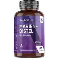 Slim Center 16% Rabatt auf 180 Kapseln Mariendistel 2000 mg Optimal für Leber