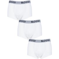 3 Pack Go Soft Waistband Comfort Cotton Low Rise Hipster Boxers 34