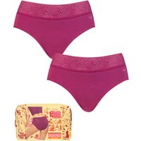 2 Pack Period Pants Hipster Light Extra Small