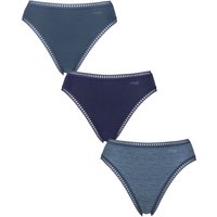 3 Pack Sloggi Go Crush High Leg Briefs S
